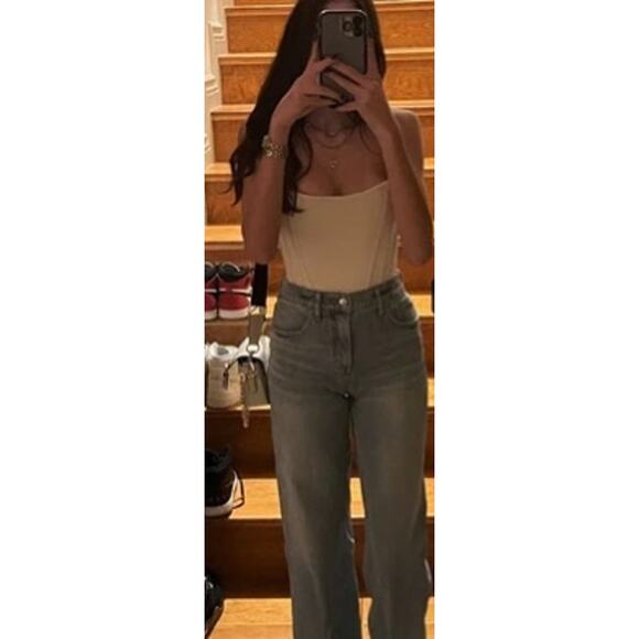 House of CB Genevieve Vintage Cream Lace Back Corset Top Size S Small - Picture 7 of 7